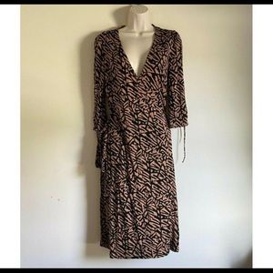 DVF Diane Von Furstenberg Tigerlily Wrap Dress